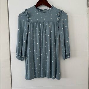 GAP Blue Star Pattern Kids Dress